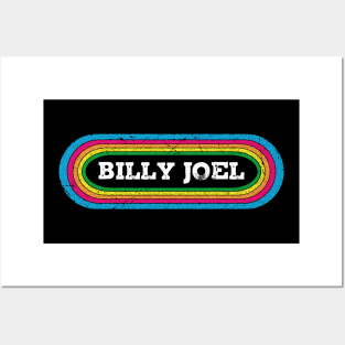 billy joel rainbow Posters and Art